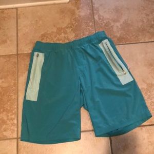 Lululemon Large Turquoise Shorts